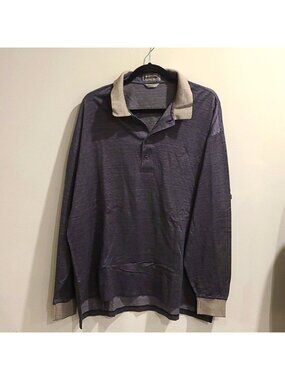 Descents 100% Egyptian cotton collared long sleeve